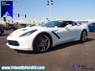 Used 2016 Chevrolet Corvette Stingray Coupe w/ Carbon Flash Badge Package