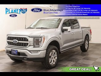 Certified 2021 Ford F150 Platinum w/ Max Trailer Tow Package