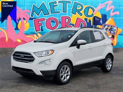 Certified 2018 Ford EcoSport SE