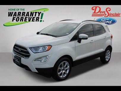Certified 2020 Ford EcoSport SE