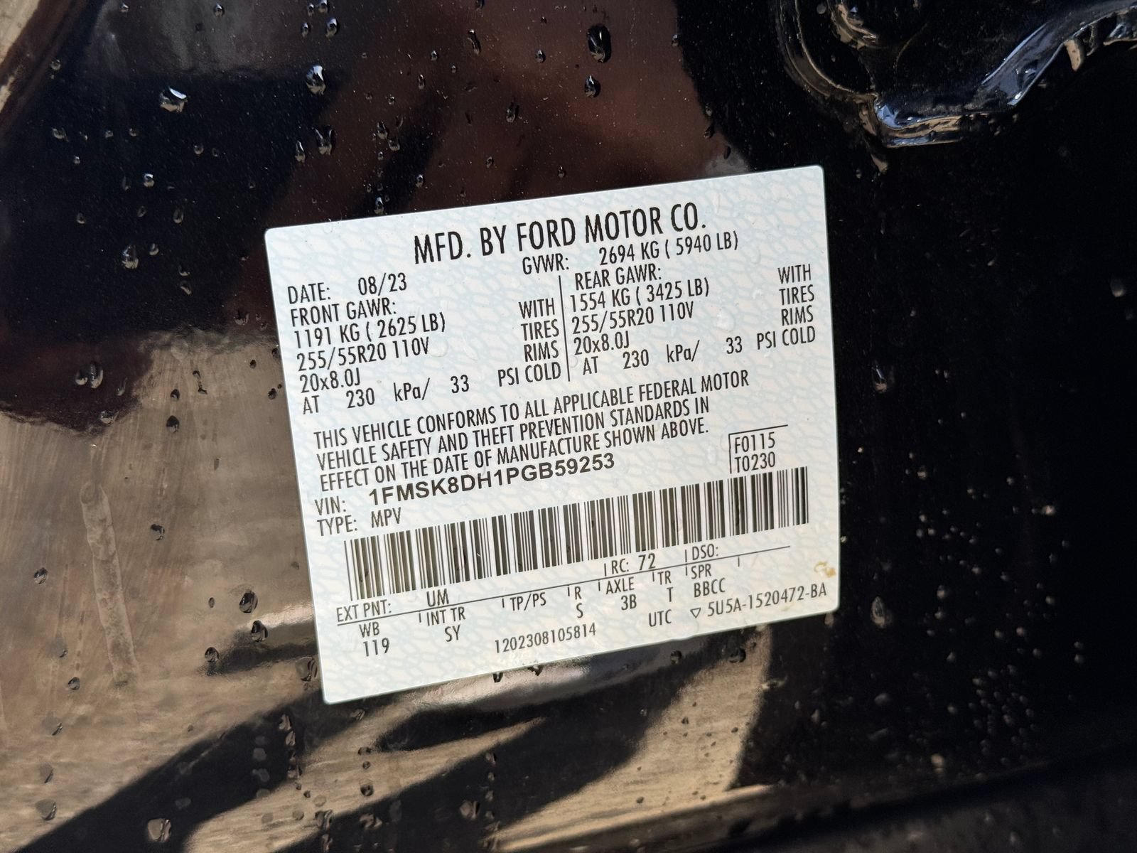 Certified 2023 Ford Explorer XLT w/ Equipment Group 202A AWD/4WD image 34