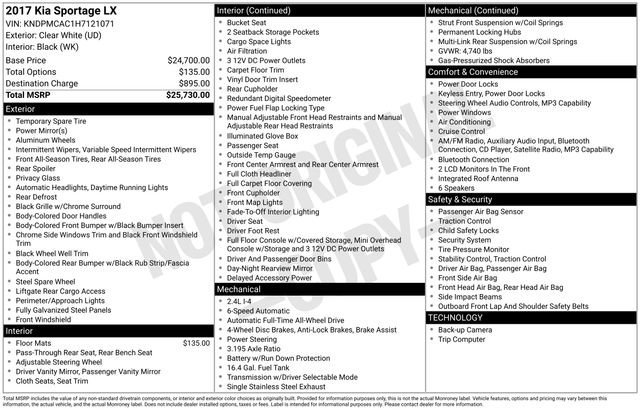 Used 2017 Kia Sportage LX AWD/4WD image 33