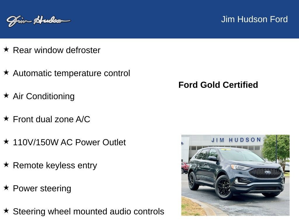 Certified 2023 Ford Edge SEL w/ Convenience Package AWD/4WD image 13