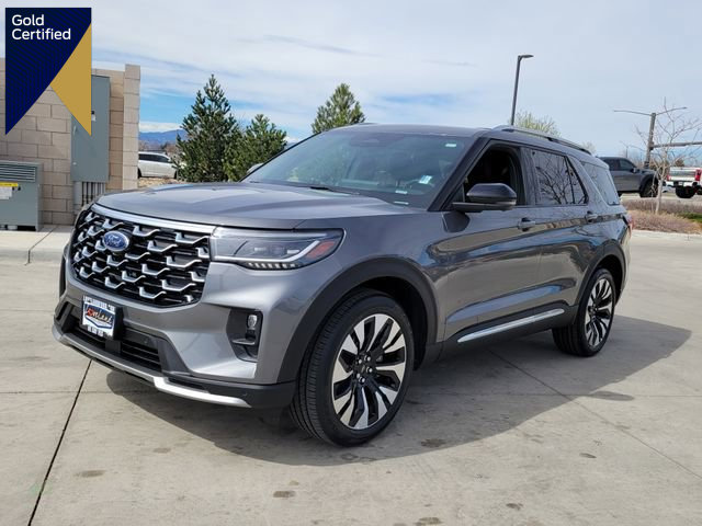 Certified 2025 Ford Explorer Platinum w/ LUX Leather Package image 1