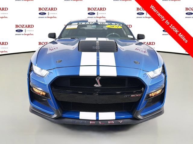 Certified 2021 Ford Mustang Shelby GT500 w/ Technology Package RWD image 2