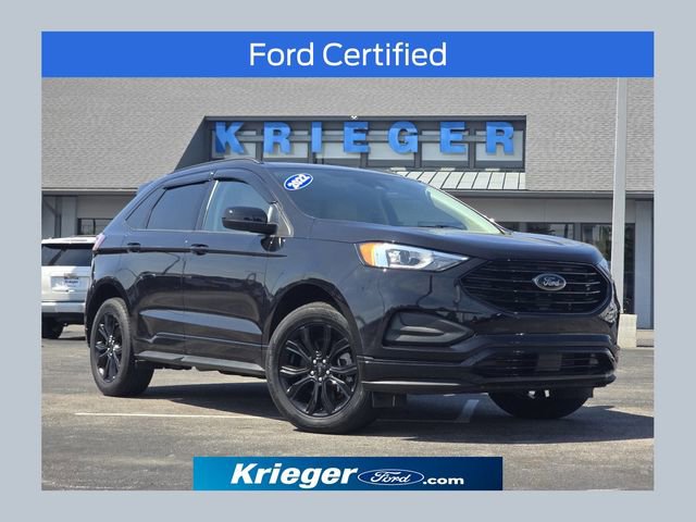 Certified 2022 Ford Edge SE w/ Black Appearance Package AWD/4WD image 1