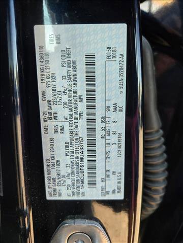 Certified 2021 Ford Escape S image 23