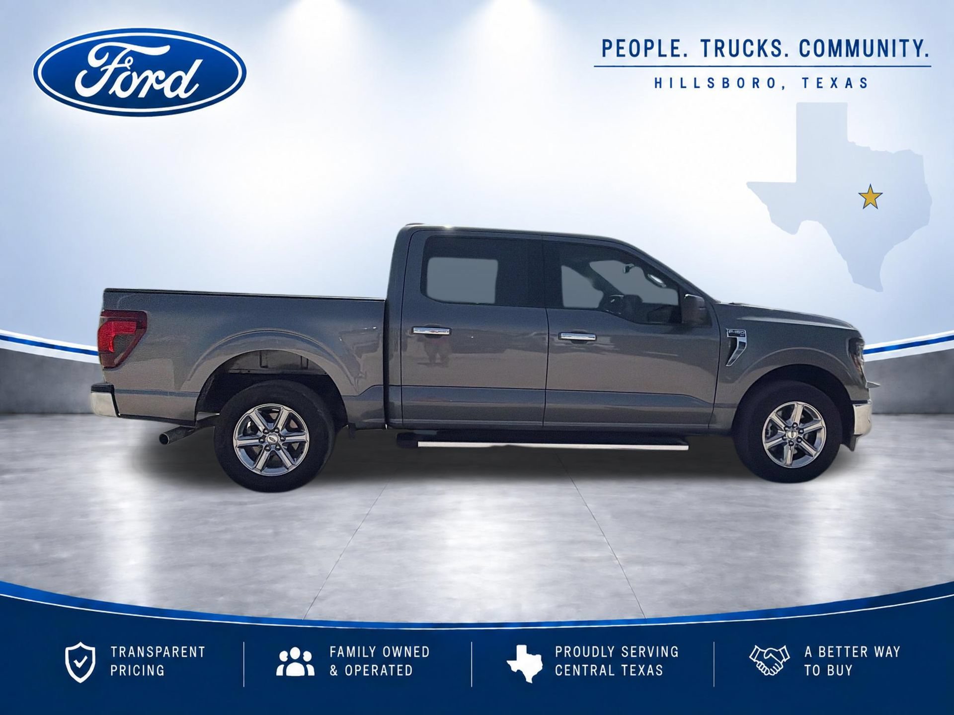 Certified 2024 Ford F150 XLT w/ Mobile Office Package RWD image 4