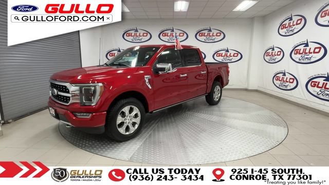 Certified 2022 Ford F150 Platinum w/ Equipment Group 701A High AWD/4WD image 4