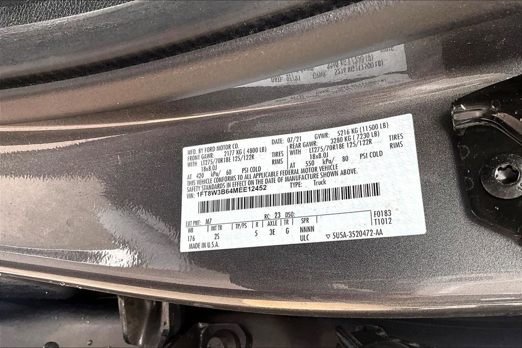 Certified 2021 Ford F350 XLT w/ XLT Premium Package AWD/4WD image 26