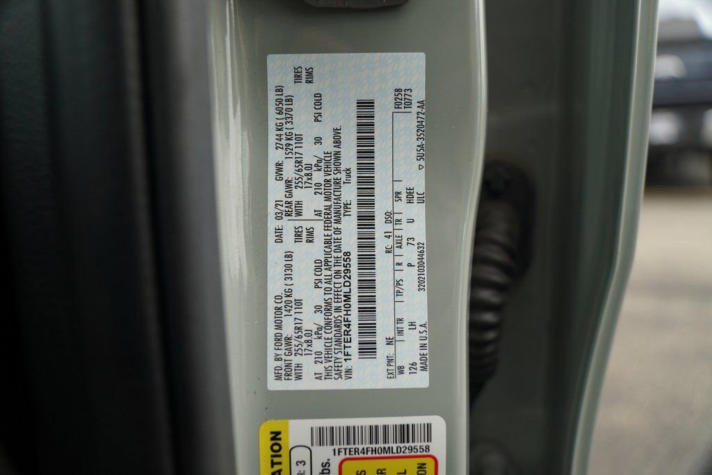 Certified 2021 Ford Ranger XLT w/ Equipment Group 301A Mid image 19