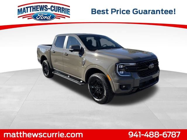 Certified 2025 Ford Ranger Lariat w/ Black Appearance Package image 1