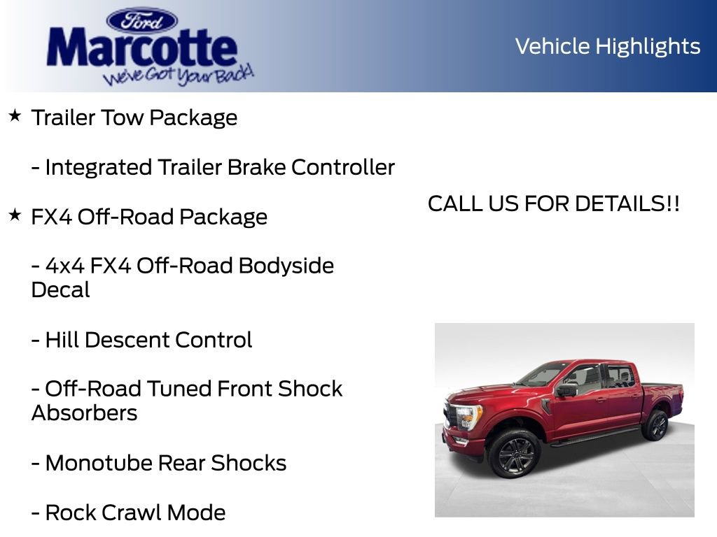 Certified 2021 Ford F150 XLT w/ Equipment Group 302A High AWD/4WD image 30