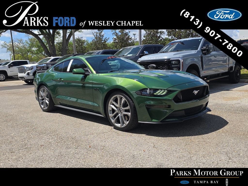 Certified 2022 Ford Mustang GT Premium w/ Equipment Group 401A image 1
