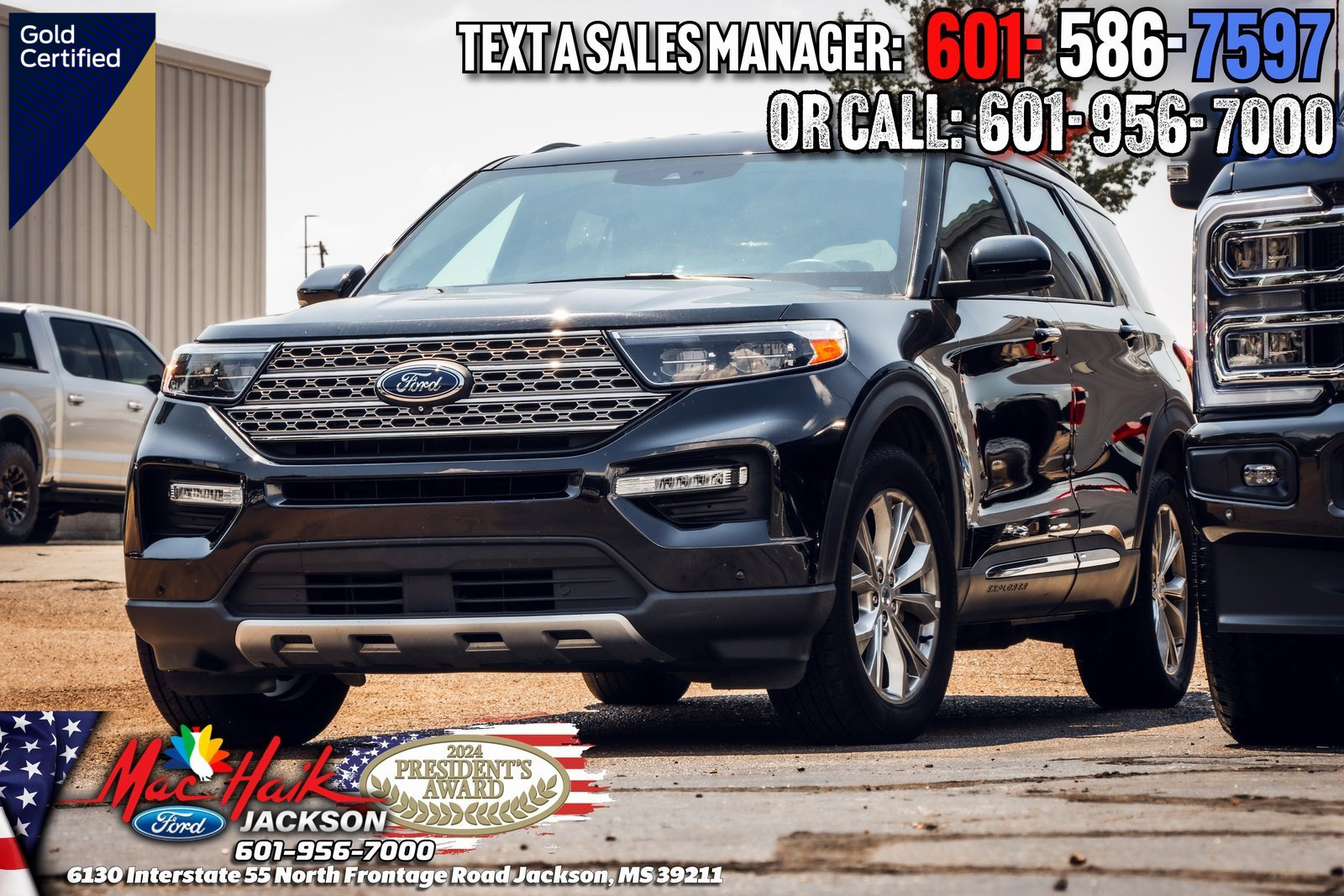 Certified 2023 Ford Explorer Limited w/ Equipment Group 301A