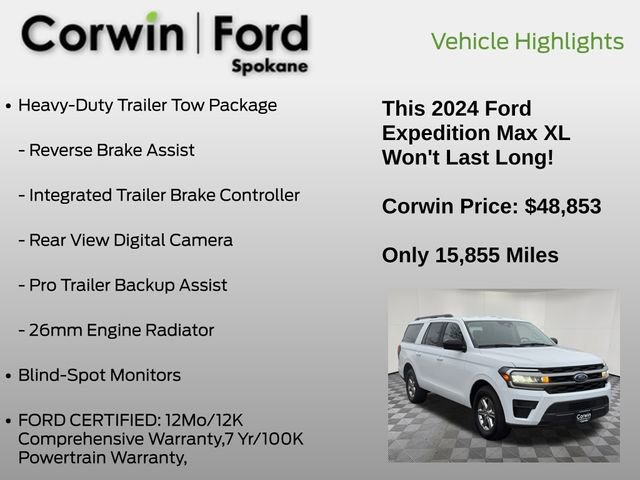 Certified 2024 Ford Expedition Max XL image 11