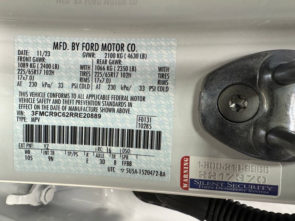 Certified 2024 Ford Bronco Sport Outer Banks image 35