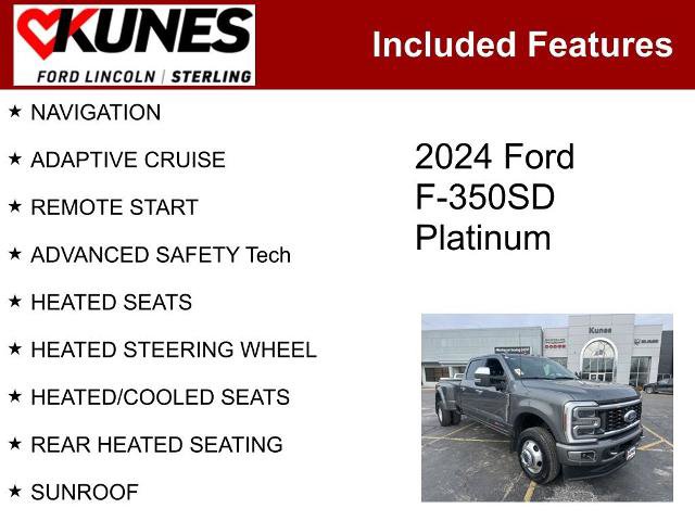 Certified 2024 Ford F350 Platinum w/ FX4 Off-Road Package image 2