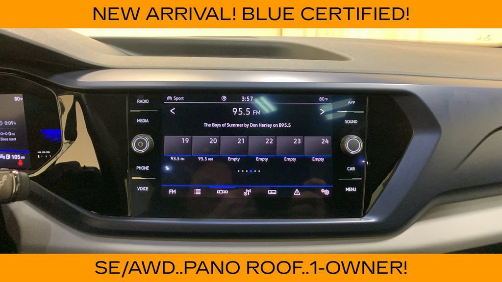 Used 2022 Volkswagen Taos SE w/ Panoramic Sunroof Package FWD image 37
