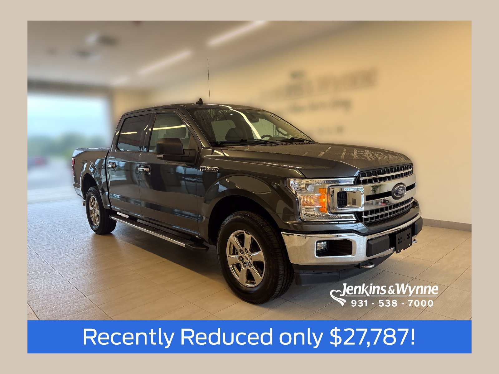 Certified 2019 Ford F150 XLT w/ Equipment Group 302A Luxury