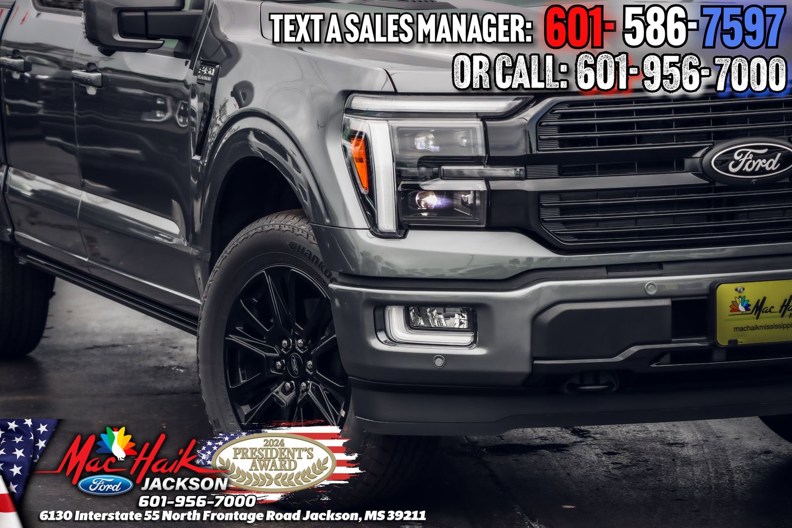 Certified 2024 Ford F150 Platinum w/ FX4 Off-Road Package AWD/4WD image 3