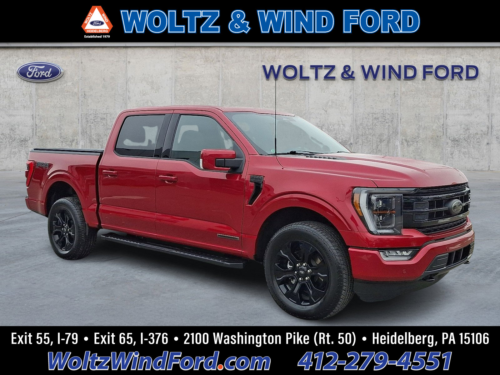 Certified 2023 Ford F150 Lariat w/ Equipment Group 502A High image 1