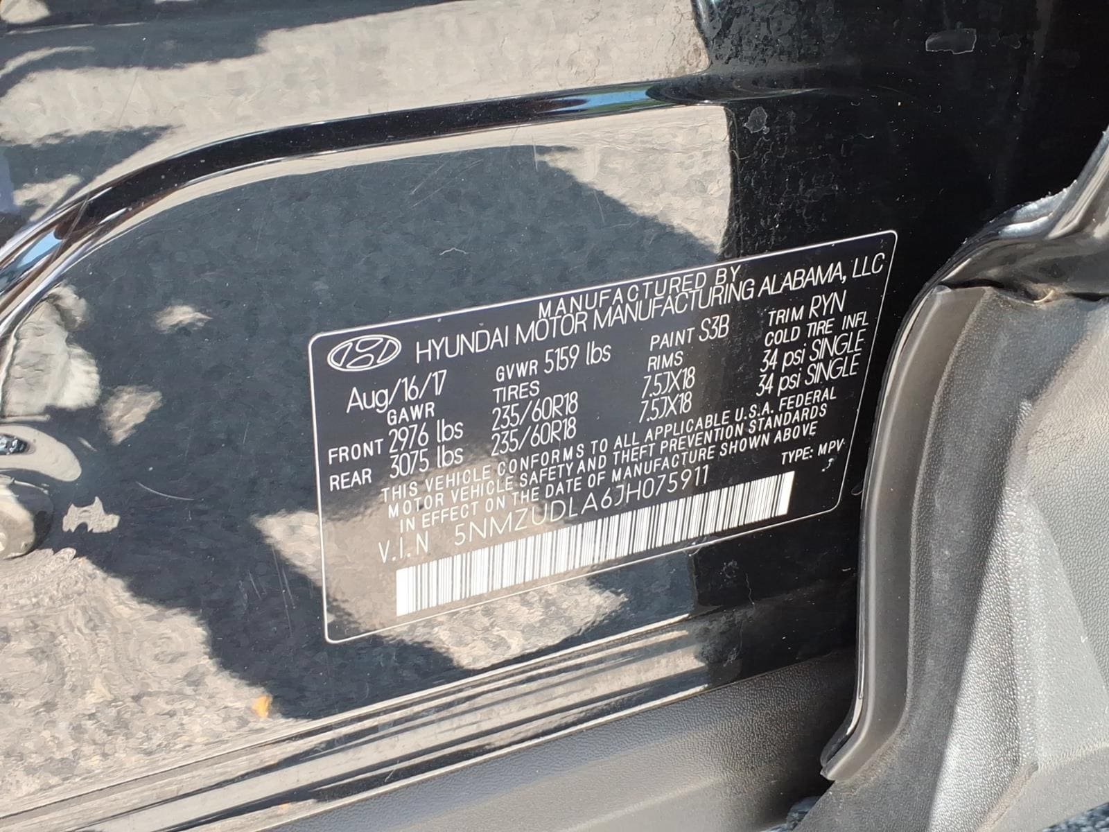 Used 2018 Hyundai Santa Fe Sport 2.0T w/ Cargo Package AWD/4WD image 29
