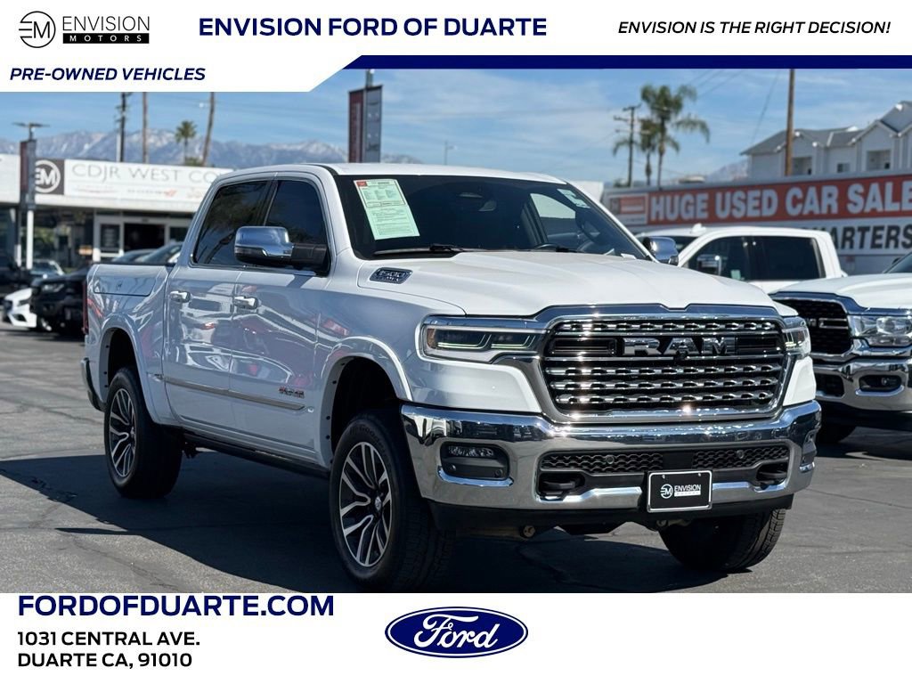 Used 2025 RAM 1500 Limited w/ Trailer Tow Group AWD/4WD image 1