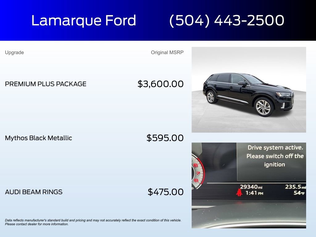 Used 2023 Audi Q7 3.0T Premium Plus w/ Premium Plus Package image 4