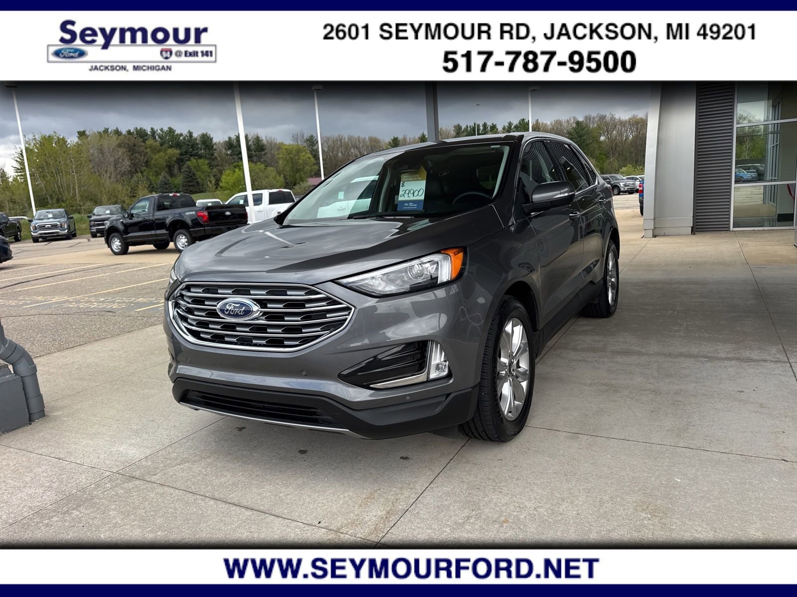 Certified 2023 Ford Edge Titanium AWD/4WD image 1
