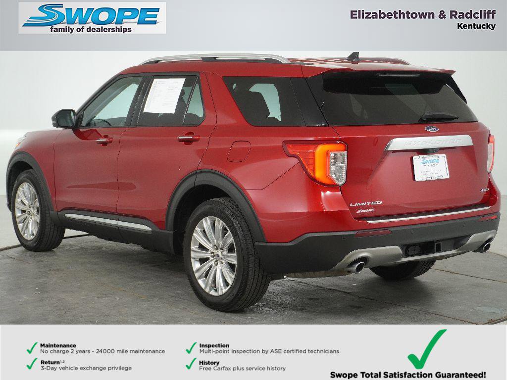Certified 2021 Ford Explorer Limited w/ Equipment Group 301A image 5