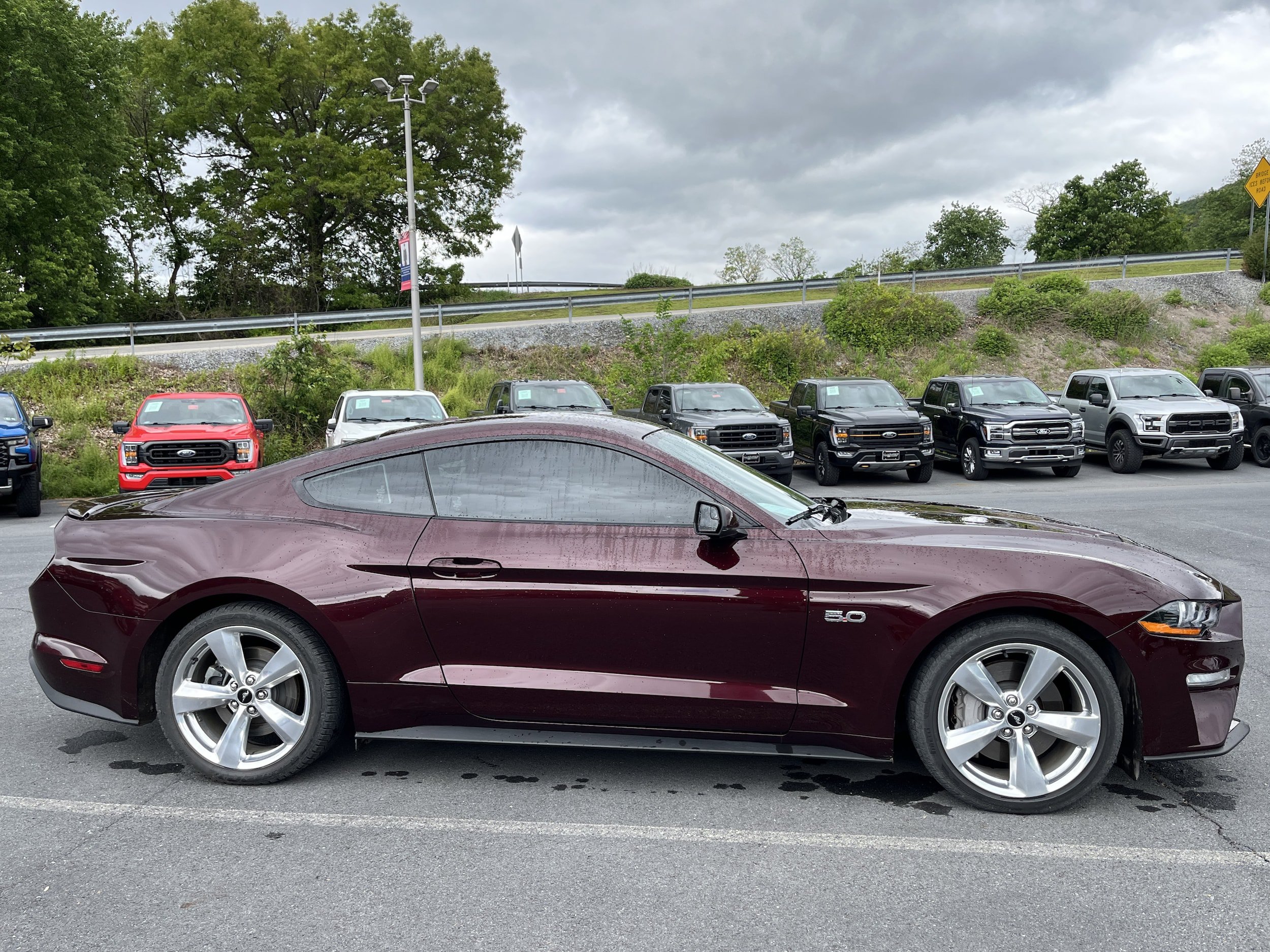 Certified 2018 Ford Mustang GT Premium w/ Enhanced Security Package RWD image 4