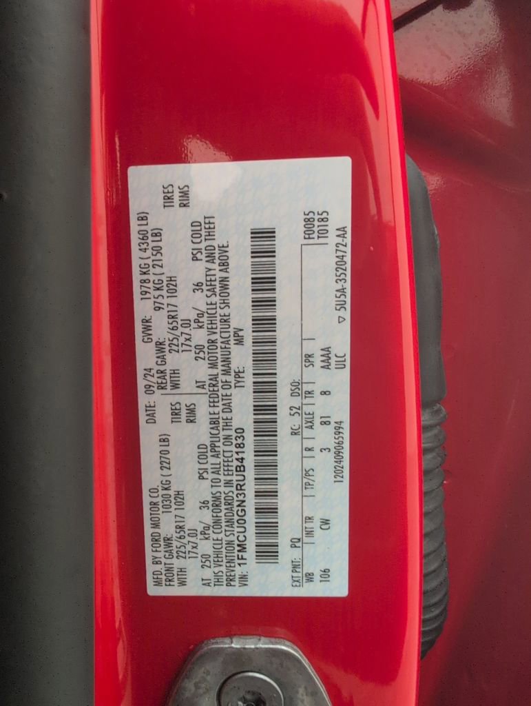 Certified 2024 Ford Escape Active image 41