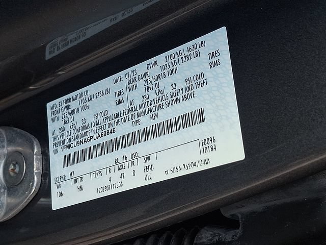 Certified 2023 Ford Escape ST-Line Select w/ Tech Pack #2 AWD/4WD image 27