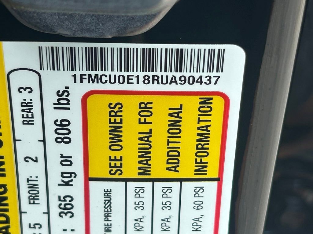 Certified 2024 Ford Escape SE w/ PHEV Premium Package FWD image 46