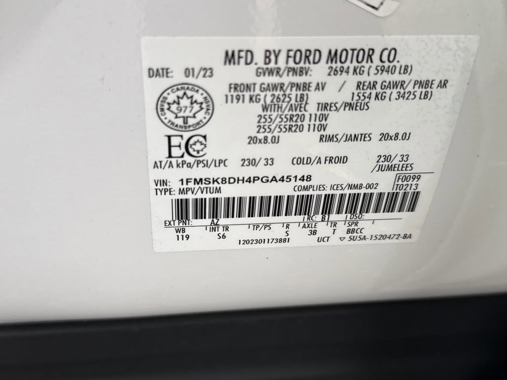 Certified 2023 Ford Explorer XLT image 18