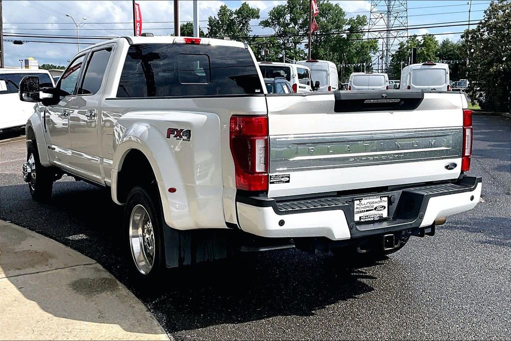 Certified 2021 Ford F450 Platinum w/ FX4 Off-Road Package AWD/4WD image 8
