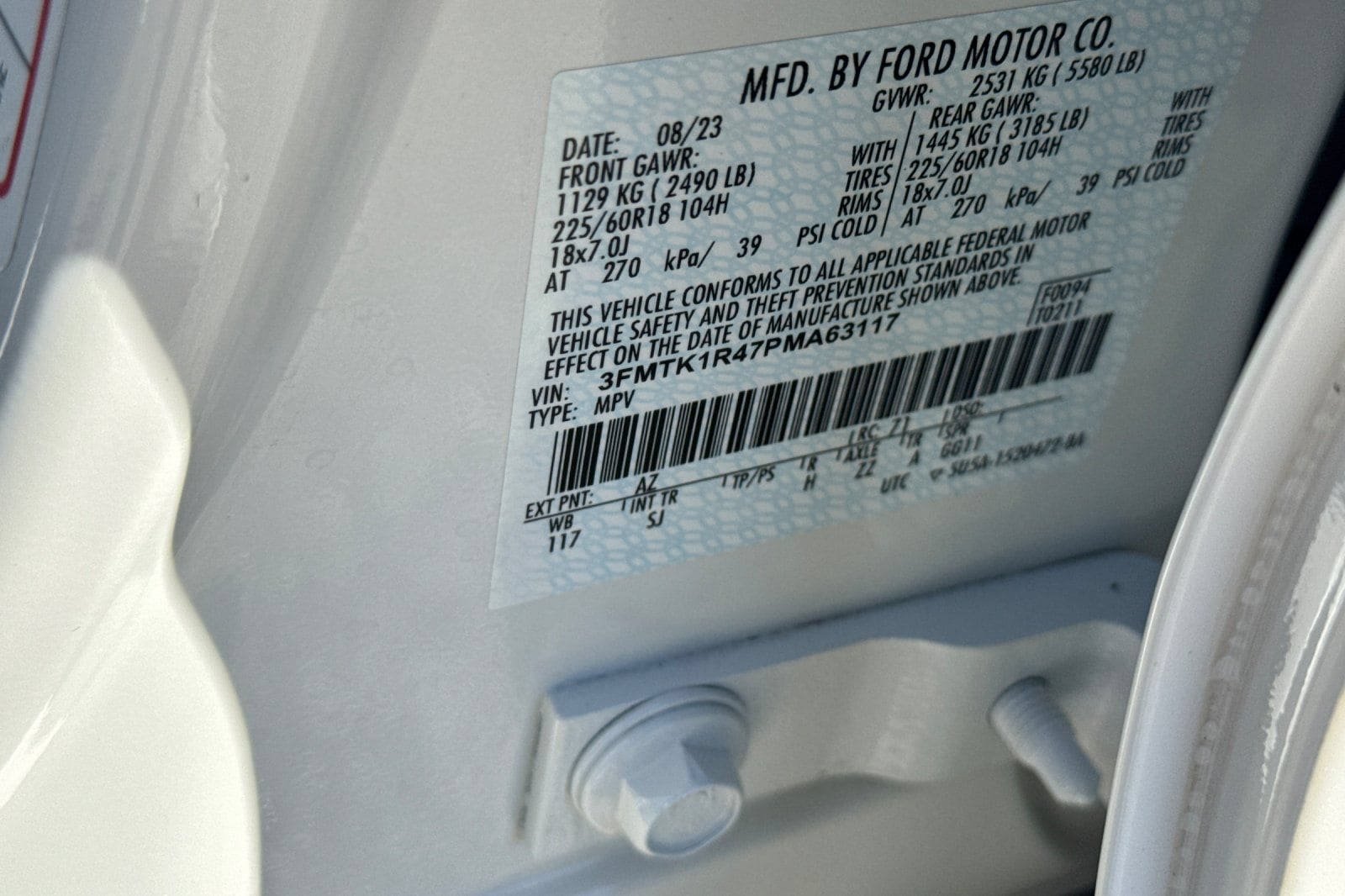 Certified 2023 Ford Mustang Mach-E Select RWD image 33