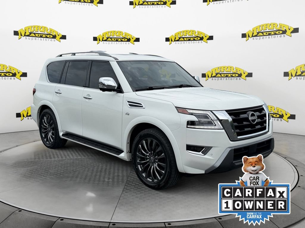 Used 2022 Nissan Armada Platinum w/ Captain's Chairs Package RWD image 8