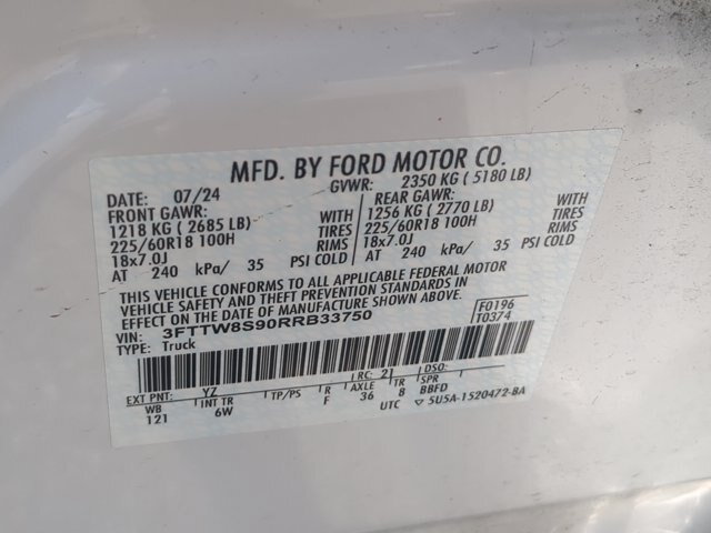 Certified 2024 Ford Maverick Lariat w/ Black Appearance Package AWD/4WD image 30