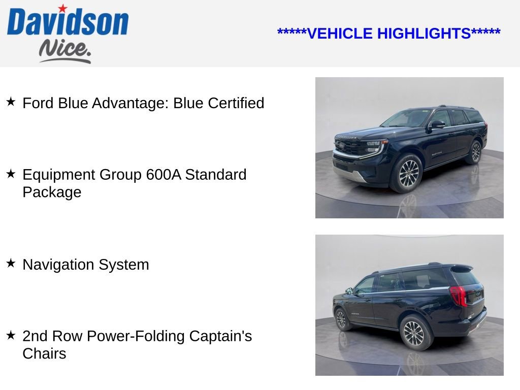 Certified 2025 Ford Expedition Platinum AWD/4WD image 4