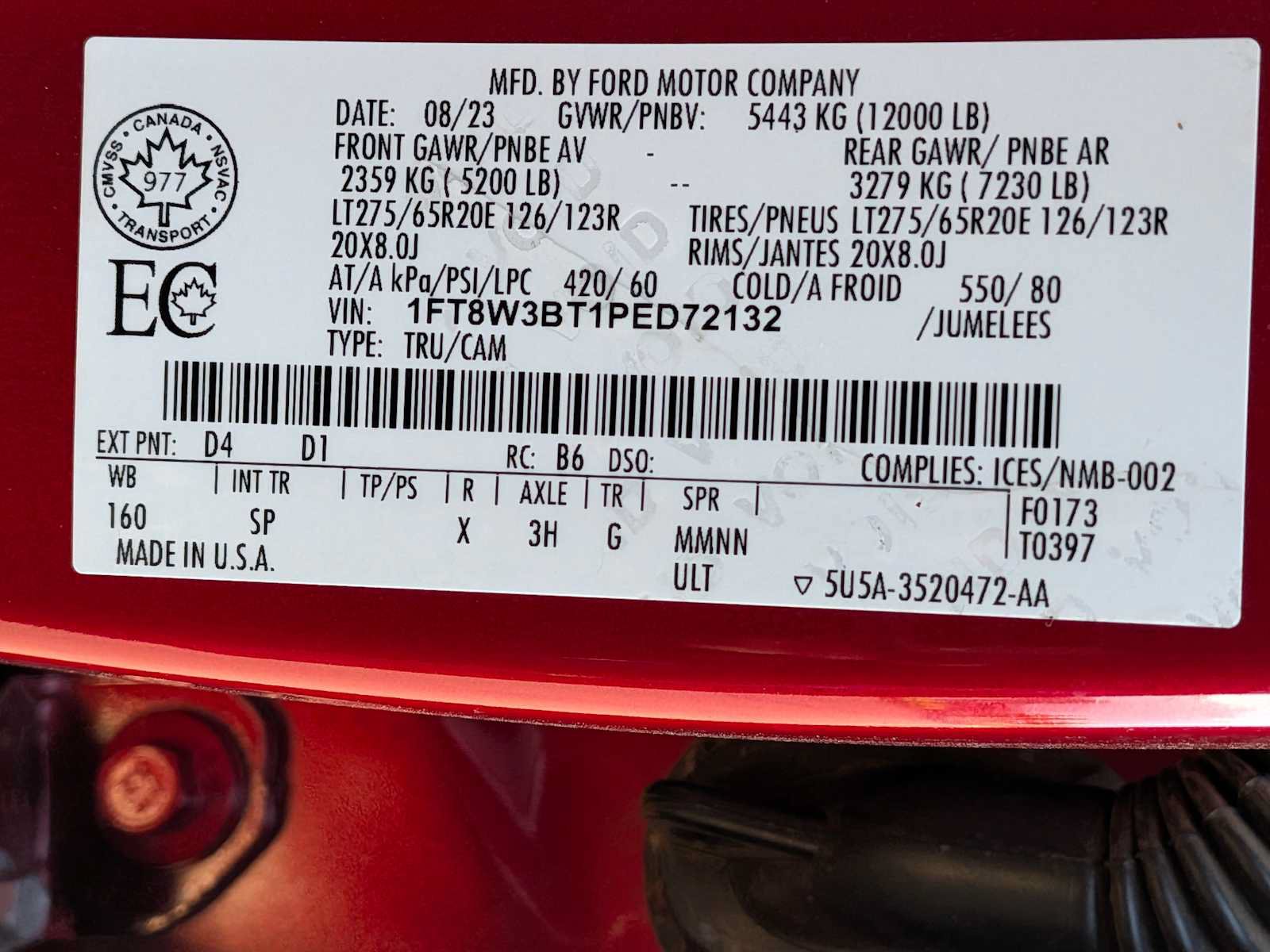 Certified 2023 Ford F350 King Ranch AWD/4WD image 29