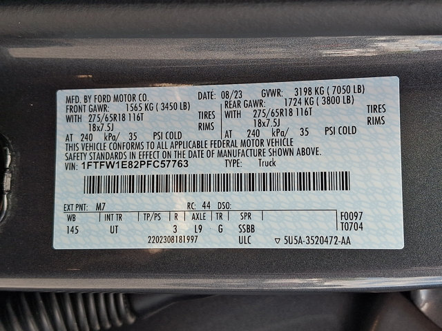 Certified 2023 Ford F150 XLT w/ Equipment Group 302A High AWD/4WD image 29