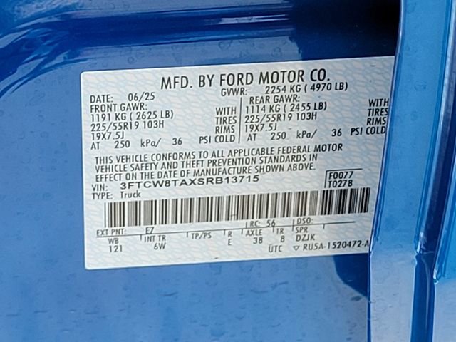 Certified 2025 Ford Maverick Lobo AWD/4WD image 16