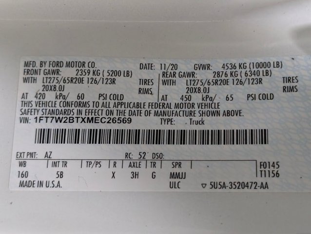 Certified 2021 Ford F250 Lariat w/ Lariat Ultimate Package AWD/4WD image 29
