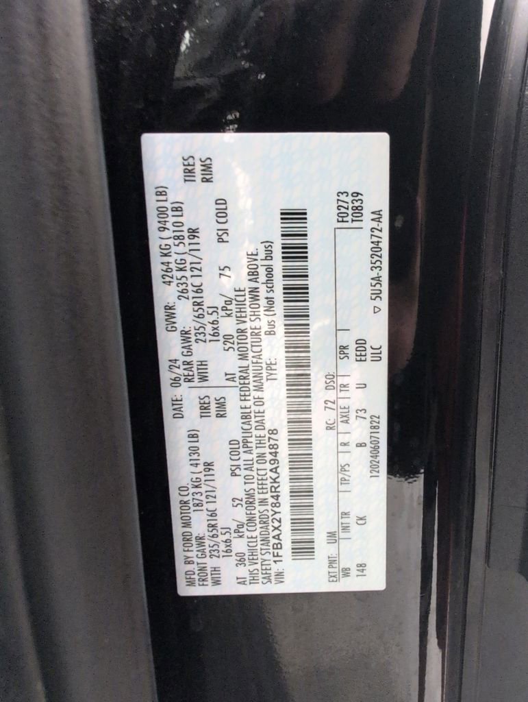 Certified 2024 Ford Transit 350 XLT RWD image 43