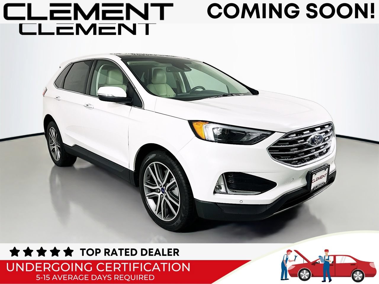 Certified 2022 Ford Edge Titanium AWD/4WD image 5
