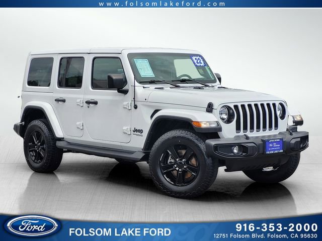 Used 2022 Jeep Wrangler Unlimited Sahara AWD/4WD image 1
