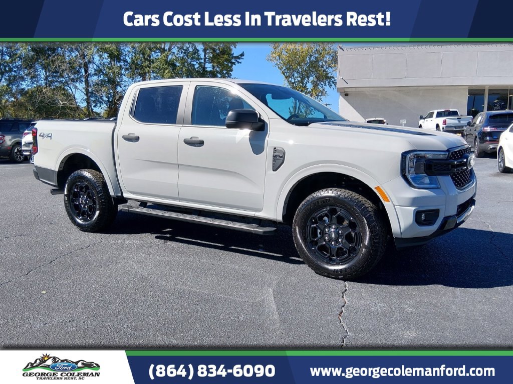 Certified 2026 Ford Ranger XLT w/ Black Appearance Package AWD/4WD 360° Tour