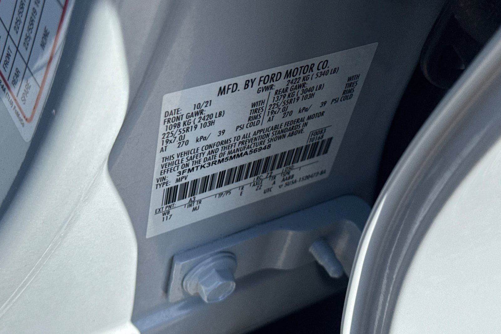 Certified 2021 Ford Mustang Mach-E Premium RWD image 33